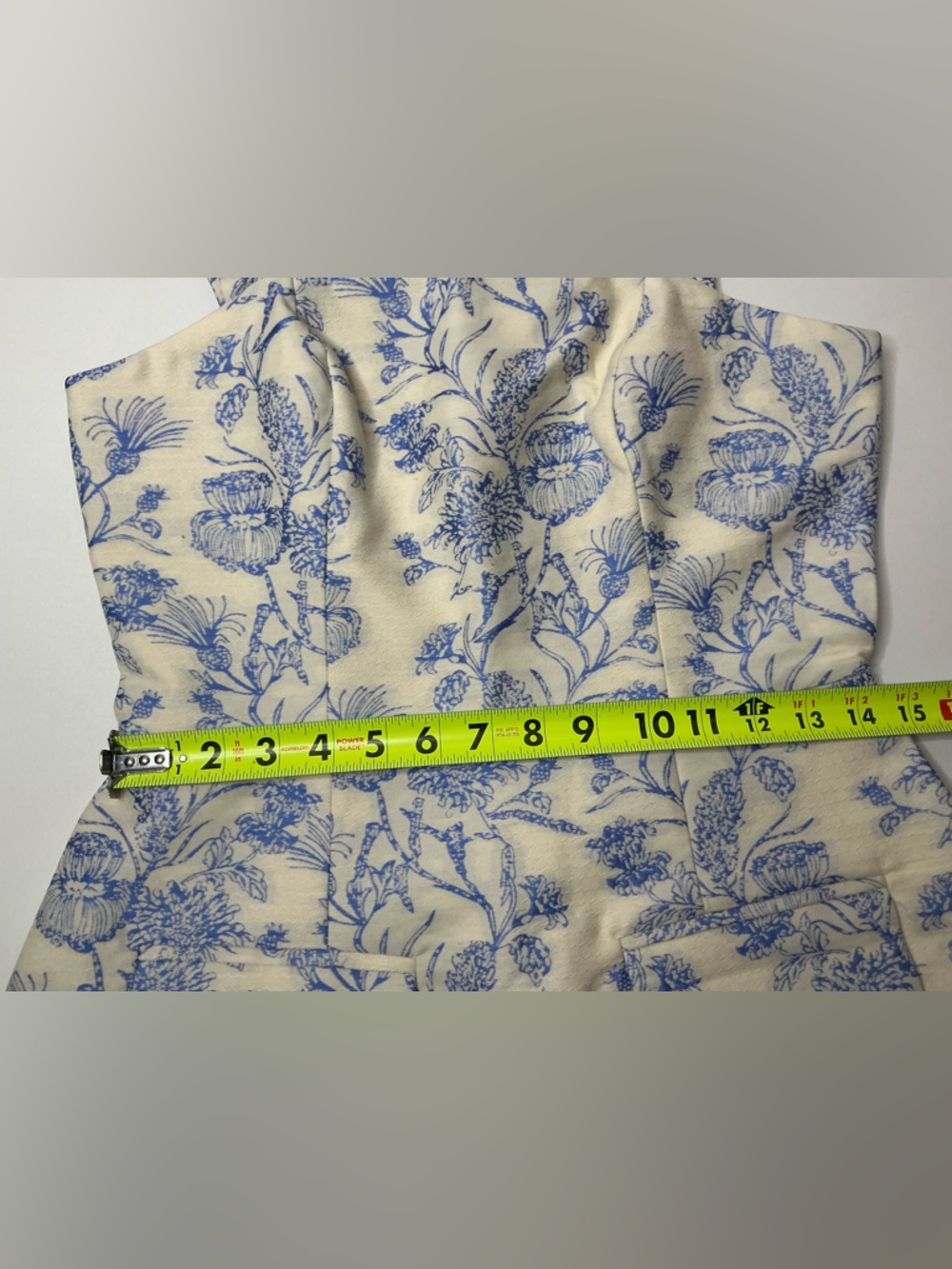 Commense Flora Square-Neck Sleeveless Decor-Pockets Short Dress Size Small NWT - Picture 7 of 8